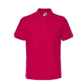Bestgift Polo Koyu Kırmızı Kısa Kollu Erkek Gömlek