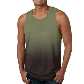 Bestgift Resim Rengi-9 Kolsuz Baskılı Erkek T-shirt