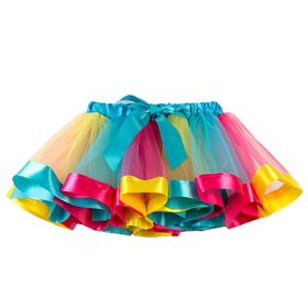 Bestgift RT078 Astarlı Tütü Balık Pullu Kız Çocuk Etek