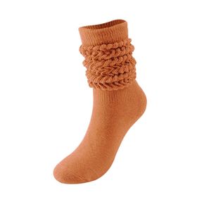 Bestgift Slouch Kahverengi Çorap