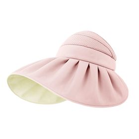 Bestgift Visor Pinguin Gri UV Vinil Kadın Şapka