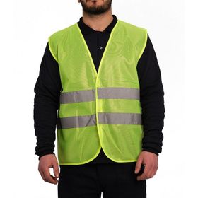 Bestguard İşçi Tipi Reflektörlü Sarı İkaz Yeleği