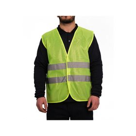Bestguard İşçi Tipi Reflektörlü Sarı İkaz Yeleği