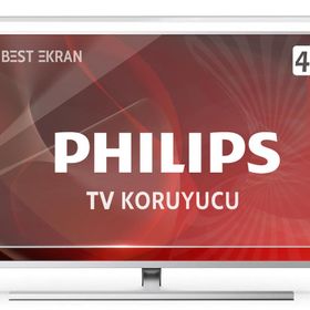 Bestoclass 8562147537568 Philips 40 İnç Curved 102 Ekran Uyumlu TV Ekran Koruyucu