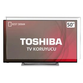 Bestoclass 8562147537828 Toshiba 50 İnç 127 Ekran Uyumlu TV Ekran Koruyucu