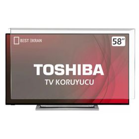 Bestoclass 8562147537841 Toshiba 147 Ekran 58 İnç Uyumlu TV Ekran Koruyucu