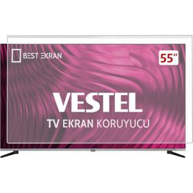 Bestoclass 8562147537851 Vestel 139 Ekran Curved 55 İnç Uyumlu TV Ekran Koruyucu