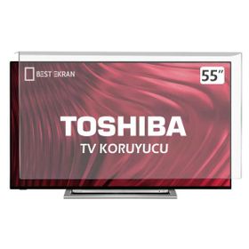 Bestoclass 8562147537852 Toshiba 55 İnç 139 Ekran Uyumlu TV Ekran Koruyucu