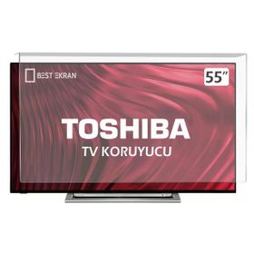 Bestoclass 8562147537852 Toshiba 55 İnç 139 Ekran Uyumlu TV Ekran Koruyucu