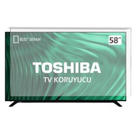Bestoclass 8562147537897 Toshiba 23 İnç 58 Ekran Uyumlu TV Ekran Koruyucu