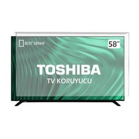 Bestoclass 8562147537897 Toshiba 23 İnç 58 Ekran Uyumlu TV Ekran Koruyucu