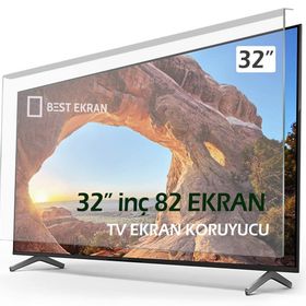 Bestoclass 8562147537899 Vestel 82 Ekran Curved 32 İnç Uyumlu TV Ekran Koruyucu