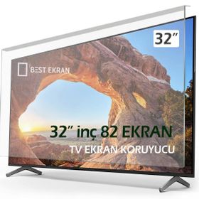 Bestoclass 8562147537899 Vestel 82 Ekran Curved 32 İnç Uyumlu TV Ekran Koruyucu