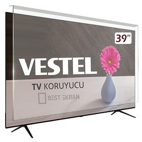 Bestoclass 8562147537947 Vestel 99 Ekran 39 İnç Uyumlu TV Ekran Koruyucu