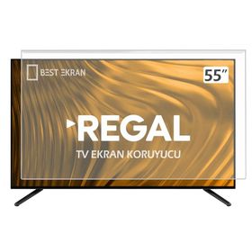 Bestoclass 8562147538117 Regal 139 Ekran Curved 55 İnç Uyumlu TV Ekran Koruyucu