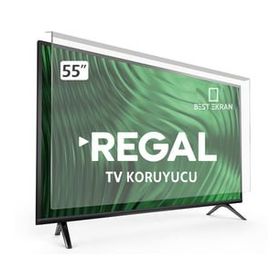 Bestoclass 8562147538117 Regal 139 Ekran Curved 55 İnç Uyumlu TV Ekran Koruyucu