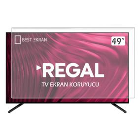 Bestoclass 8562147538159 Regal 49 İnç Curved 124 Ekran Uyumlu TV Ekran Koruyucu