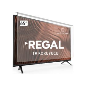 Bestoclass 8562147538160 Regal 165 Ekran Curved 65 İnç Uyumlu TV Ekran Koruyucu