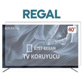 Bestoclass 8562147538194 Regal 40 İnç Curved 102 Ekran Uyumlu TV Ekran Koruyucu