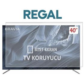 Bestoclass 8562147538194 Regal 40 İnç Curved 102 Ekran Uyumlu TV Ekran Koruyucu