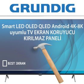Bestoclass 8562147540489 Grundig 139 Ekran Oled 55 İnç Uyumlu TV Ekran Koruyucu