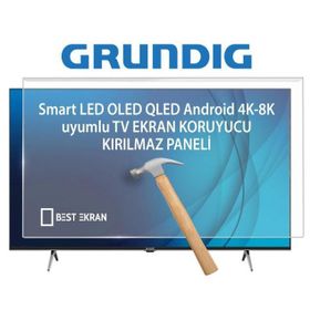 Bestoclass 8562147540489 Grundig 139 Ekran Oled 55 İnç Uyumlu TV Ekran Koruyucu