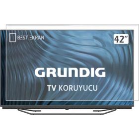 Bestoclass 8562147540550 Grundig 42 İnç 106 Ekran Uyumlu TV Ekran Koruyucu
