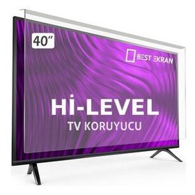 Bestoclass 8562147540577 Hi Level 40 İnç Curved 102 Ekran Uyumlu TV Ekran Koruyucu