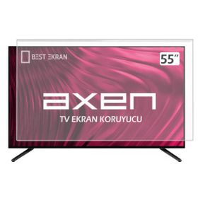 Bestoclass 8562147540677 Axen 55 İnç Curved 139 Ekran Uyumlu TV Ekran Koruyucu