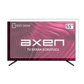 Bestoclass 8562147540677 Axen 55 İnç Curved 139 Ekran Uyumlu TV Ekran Koruyucu