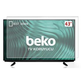 Bestoclass 8562147540726 Beko 107 108 Ekran Curved 43 İnç Uyumlu TV Ekran Koruyucu