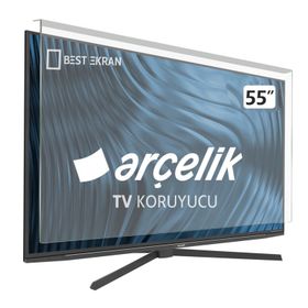 Bestoclass 8562147540805 Arçelik 55 İnç Curved 139 Ekran Uyumlu TV Ekran Koruyucu