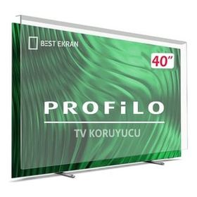 Bestoclass 9856472159662 Profilo 102 Ekran 40 İnç Uyumlu TV Ekran Koruyucu