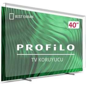 Bestoclass 9856472159662 Profilo 102 Ekran 40 İnç Uyumlu TV Ekran Koruyucu