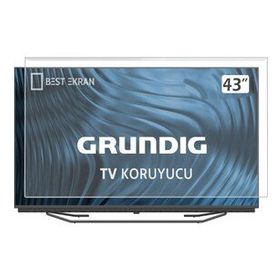 Bestoclass 9856472162133 Grundig 43 İnç Curved 107 108 Ekran Uyumlu TV Ekran Koruyucu