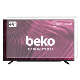 Bestoclass 9856472162224 Beko 49 İnç 124 Ekran Uyumlu TV Ekran Koruyucu