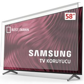 Bestoclass Samsung 58 İnç 147 Ekran Uyumlu TV Ekran Koruyucu