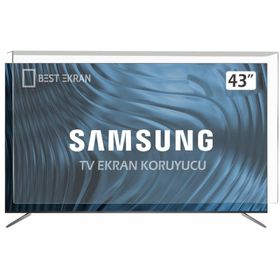 Bestomark Kristalize Samsung 43AU7000 Tv Ekran Koruyucu