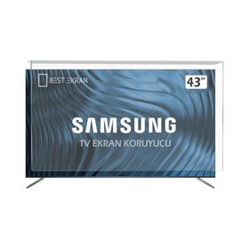 Bestomark Kristalize Samsung 43AU7000 Tv Ekran Koruyucu