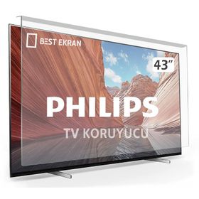 Bestomark Philips 43pus7506 Düz Ekran Kristalize Panel Tv Ekran Koruyucu