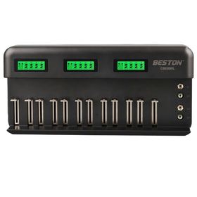 Beston C9036WL LCD Ekranlı Hızlı Şarj Cihazı