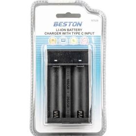 Beston M7028 18650/21700/2660 Type-C Çıkışlı 1.2V Hızlı Pil Şarj Cihazı