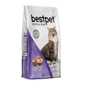Bestpet 1 kg Delicious Mix Chicken Tavuk Kuzu Balıklı Renkli Kedi Maması