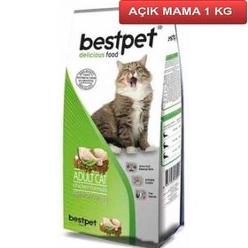Bestpet 1 kg Tavuklu Yetişkin Kedi Maması