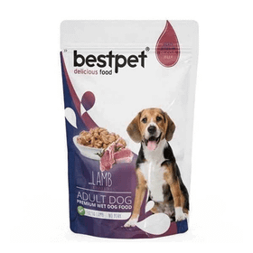 Bestpet 100 gr Kuzu Etli Köpek Yaş Maması