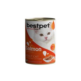 Bestpet 400 gr Gravy Parça Somonlu Kedi Konservesi
