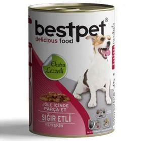 Bestpet 600922 415 gr Biftekli Köpek Konservesi