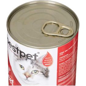 Bestpet 601173 400 gr Soslu Dana Etli Konserve Kedi Maması