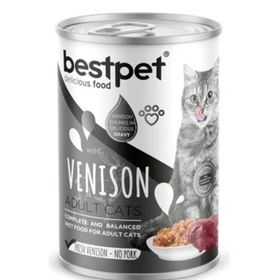 Bestpet Geyikli 400 gr Yetişkin Kedi Konserve Maması