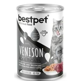 Bestpet Geyikli 400 gr Yetişkin Kedi Konserve Maması